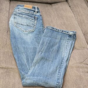 BKE Light Blue Denim with Tan Accent